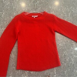 NWT Calypso St Barth XS Red Cashmere Paltina Sweater